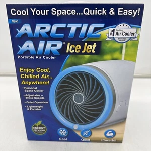 Arctic Air Ice Jet Portable Cooler Built-in LED Night Light Energy Efficient - Picture 1 of 1