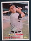 1957 TOPPS WALT DROPO #257 Chicago White Sox