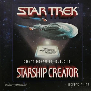 STAR TREK ~ STARSHIP CREATOR ~ Used Software ~ Windows 95-98 & Mac ~ Enterprise - Picture 1 of 9