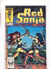 RED SONJA SHE-DEVIL WITH A SWORD #2 BRONZE AGE MARVEL COMICS 1983! NO RESERVE!