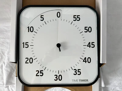 Time Timer 60 Minute Visual Timer 12" Plastic (TTMTT12BW) - Image 1 of 4