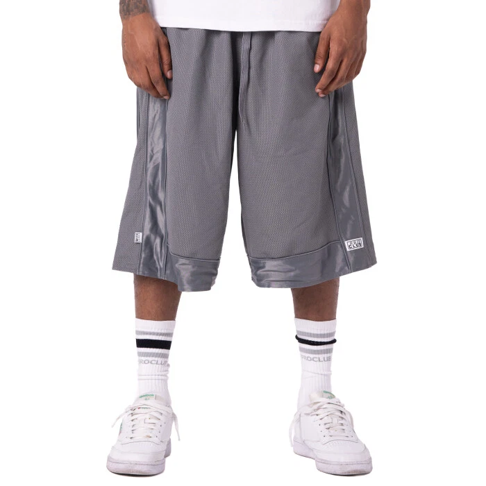 Pantalones cortos de baloncesto Pro Club de malla pesada para hombre Foto 1 de 1
