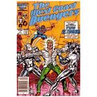 West Coast Avengers (1985 series) #7 Newsstand in VF cond. Marvel comics [u;