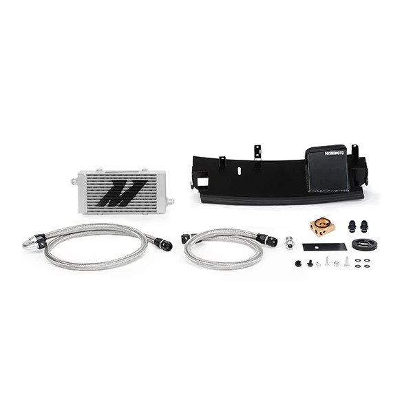 Kit de enfriador de aceite termostático Mishimoto para Ford Focus RS 2016-2018 plateado Foto 1 de 4