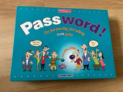 Password Board Game by Waddingtons, 1995 - 100% Complete, Working - Rare Vintage - Image 1 of 4