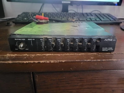 Ecualizador vintage ALPINE 3216 binivel 7 bandas usado venta para piezas Foto 1 de 4