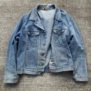 Vintage Rustler Denim Jacket Size XL Made In USA - Picture 1 of 7