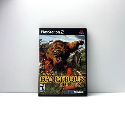 Cabela's Dangerous Hunts Sony PlayStation 2 PS2 CIB reacondicionado y probado Foto 1 de 4