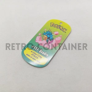 NINTENDO POKEMON Lunchables Tags Cards - 117 Seadra / Misty - Picture 1 of 2