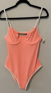Aerie Womens One Piece Full Coverage Lined Swimsuit Underwire XL New With Tags - Picture 1 of 3