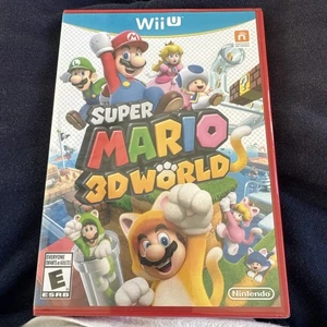 Super Mario 3D World Nintendo Wii U, 2013 Rote Hülle Neu Sealed - Bild 1 von 3