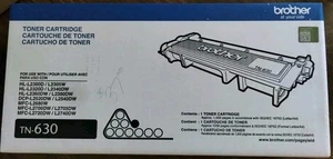 Brother TN-630 Standard Yield Black Toner Cartridge OEM   Replacement Cartridge - Picture 1 of 2