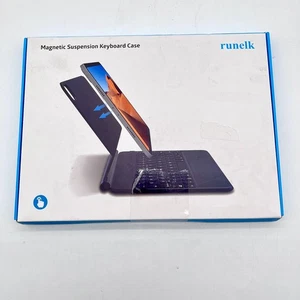 Runelk Magnetic Suspension Keyboard Case With Trackpad - Black - Bild 1 von 4