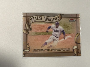 Jackie Robinson - 2025 Topps Finest Timelines Karte #FT - 18 Stück! - Bild 1 von 1