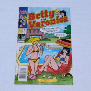 Betty And Veronica #127 WEED Innuendo Bikini Cover Newsstand Archie 1998 VGFN - Picture 1 of 8