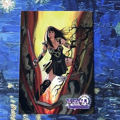 TARJETA DE ARTE PRINCESA GUERRERA XENA 1A6 TOPPS 1998 Nº 66 Foto 1 de 2