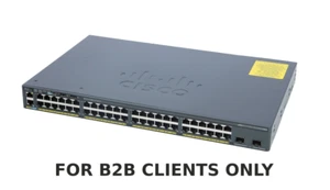 WS-C2960X-48TS-L Switch CISCO Catalyst 4x1G SFP - Afbeelding 1 van 1