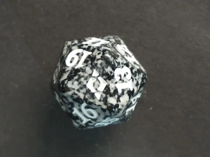 Life Counters / Spindowns Modern Horizons 2 22mm Spindown Dice (Black) Magic MTG - Picture 1 of 1