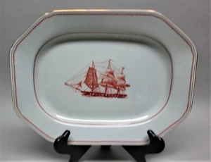 Unused SPODE "Tradewinds" Platter  SHIP WINDSOR CASTLE  14.5" x 10.25" - Picture 1 of 5