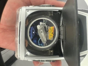 1 oz Perth Mint 2015 Back to the Future Silver Delorean Coin 2669 of 7500 minted - Picture 1 of 6