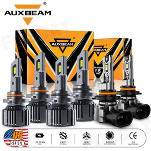 For Cadillac CTS 2003 2004-2007 AUXBEAM LED Headlight High Low Fog Lights Canbus - Picture 1 of 17
