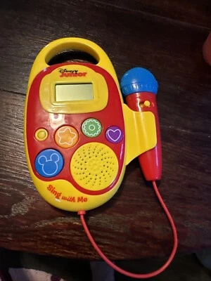 Disney Junior canta con reproductor de música canta micrófono juguete (probado) Foto 1 de 3
