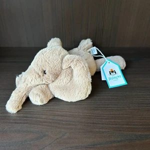 Jellycat Smudge Elephant Tiny - RARE - New w/ Tags - Free & Fast Shipping ✅🚚 - Picture 1 of 5