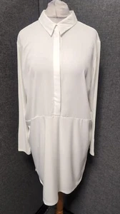 B.You Shirt Dress Ivory UK 22 Ln054 ii 22 - Picture 1 of 5