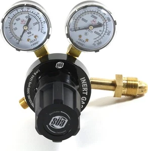 SÜA Nitrogen Argon Helium Inert Gas Regulator Gauges - 0-145 psi - Model: V350 - Picture 1 of 1