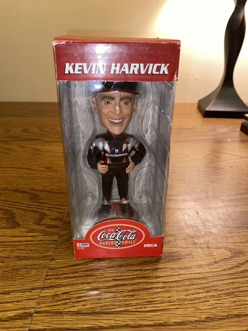 Kevin Harvick 2002 Coca-Cola Racing Family Bobble Head Head Knockers NECA NEW! Cover