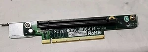 Supermicro Standard PCI-E X16 3.0 Horizontal Riser RSC-RR1U-E16 1U Server Rev3.3 - Bild 1 von 1