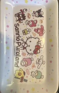 Sanrio Puroland Hello Kitty Plastic Desk Tray 10”x6” 2014 2015 - Picture 1 of 3