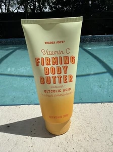 ✨TRADER JOE'S VITAMIN C FIRMING BODY BUTTER MOISTURIZER 8 OZ ✨❤️FREE SHIP!! - Picture 1 of 2