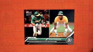 2023 Topps Now #192 Esteury Ruiz / Rickey Henderson (PR=541)