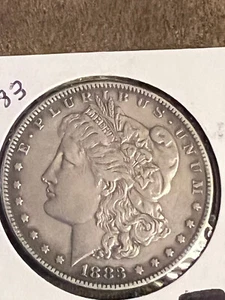 1883 Silver Dollar - Picture 1 of 2