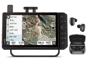 Garmin Tread XL GPS Navigator Baja Race Edition with Wearable4U EarBuds Bundle - Picture 1 of 16