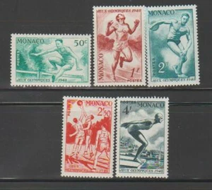 MONACO BRIEFMARKEN 1948 OLYMPISCHE SPIELE LONDON ENGLAND - MONA289 - Bild 1 von 1