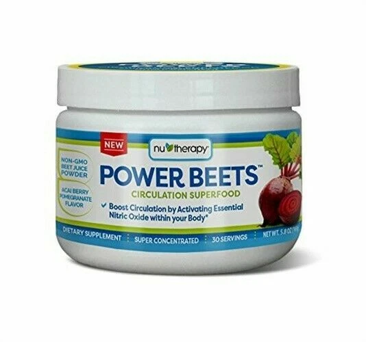 Nu-therapy Power Beets Powder, Acai Berry Pomegranate - 5.8oz
