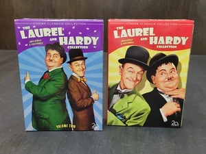 Laurel Hardy Collection - Vol 1 y Vol 2 (DVD, 2006, Juego de 6 discos) ¡Lote bonito! - Imagen 1 de 7