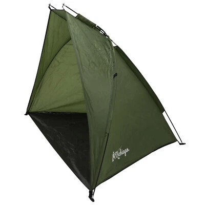 Michigan 1/2 Person Dome Fishing Tent/Shelter Lightweight Compact Bivvy Bivvi - Image 1 of 4