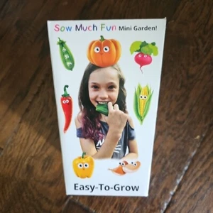 New Window Garden Vegetable Planting And Growing Kit For Kids - Picture 1 of 6