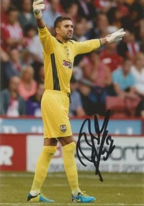 NOTTS COUNTY: BARTOSZ BIALKOWSKI SIGNED 6x4 ACTION PHOTO+COA - Picture 1 of 1