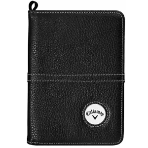 CALLAWAY PREMIUM PU LEDER GOLFSCORE KARTENHALTER + MAGNETISCHER KUGELMARKER - Bild 1 von 4