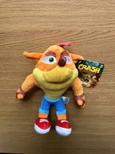 Juguete de peluche suave Crash Bandicoot 15 cm nuevo con etiquetas - Imagen 1 de 2