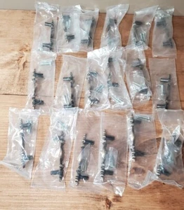 Posten 18 Neu 3" Vintage Messing Schranktür Schublade Griffe Ziehen Gebürstet Antik - Bild 1 von 7