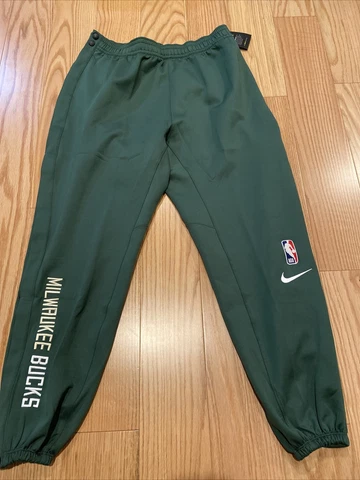 Nike NBA Milwaukee Bucks Player Issue Therma Flex Pant Sz LT BNwT CN4812 green Cover