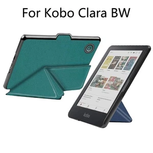 Foldable E-Book Reader Protective Case With Stand Bracket For Kobo Clara BW - Afbeelding 1 van 13