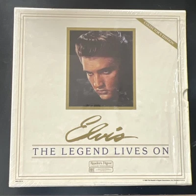 ELVIS PRESLEY - THE LEGEND LIVES ON - 7 VINYL LP BOX SET READER'S DIGEST- - Image 1 of 4