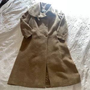 Hellbrauner Fleece-Mantel 42 - Bild 1 von 10