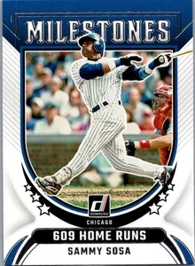 2024 Donruss #19 Milestones Sammy Sosa - Picture 1 of 2
